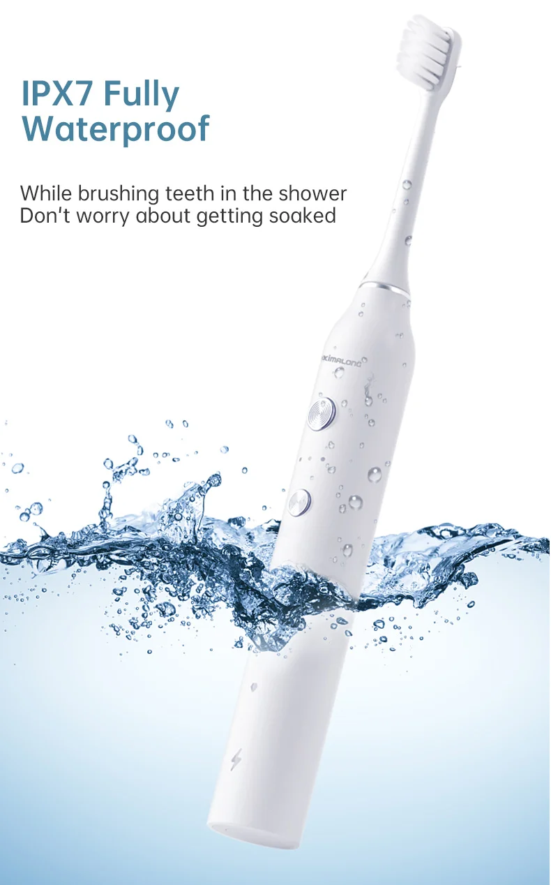 Аккумуляторная электрическая зубная щетка для взрослых