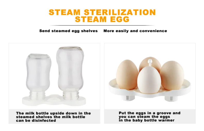 Portable Baby Formula Milk Heating Double Bottle Warmer for Breast Milk/eggs/baby food/sterilize Household Baby Feeding Product