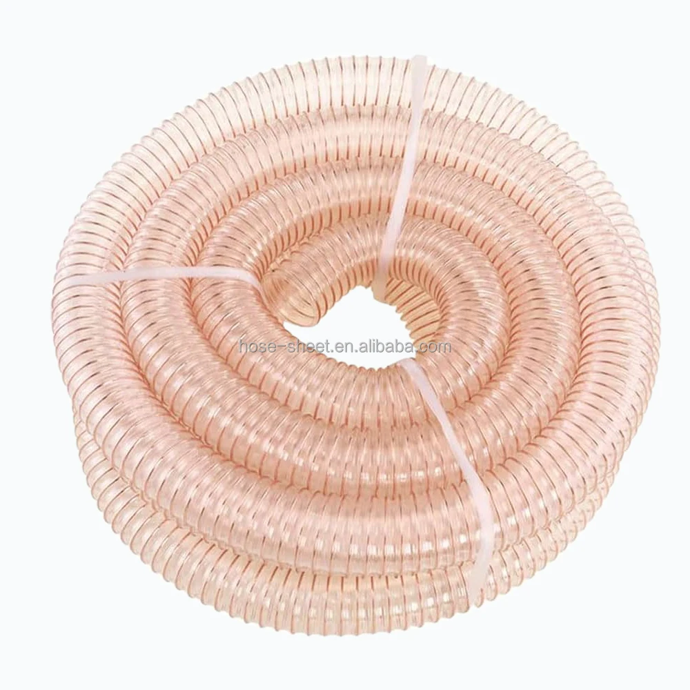 Супергибкие прозрачные антистатические легкие жилые небольшие шланги для сбора пыли в деревянном магазине