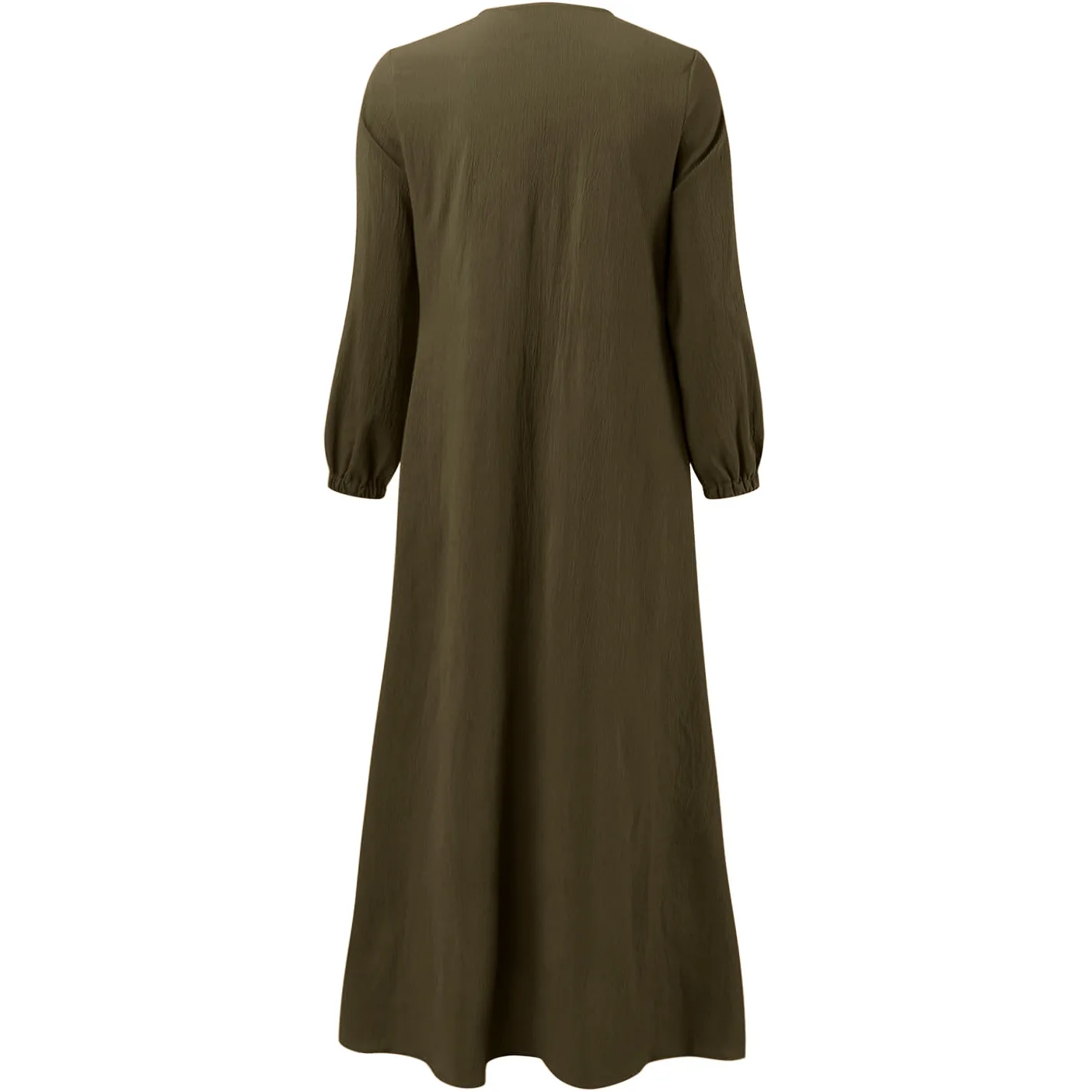 Muslim Lady Long Dress Abaya Women Muslim Dress Turkey Wholesale Plain Color Muslim Women Abaya