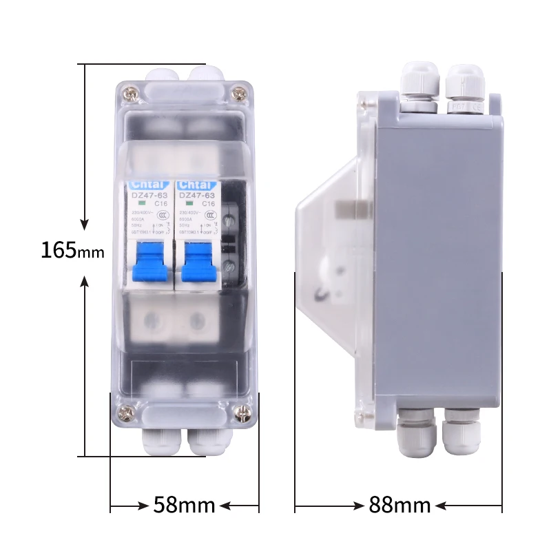 Street lighting pole fuse box accessories junction box