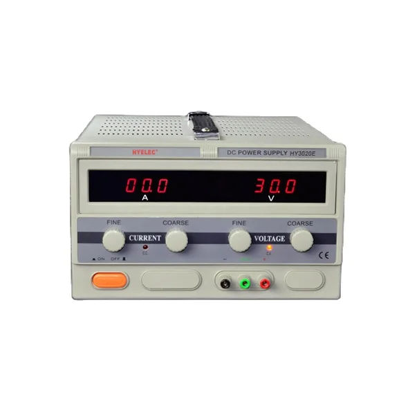 HYELEC HY3020E 0-30V/0-20A SWITCHING DC POWER SUPPLY
