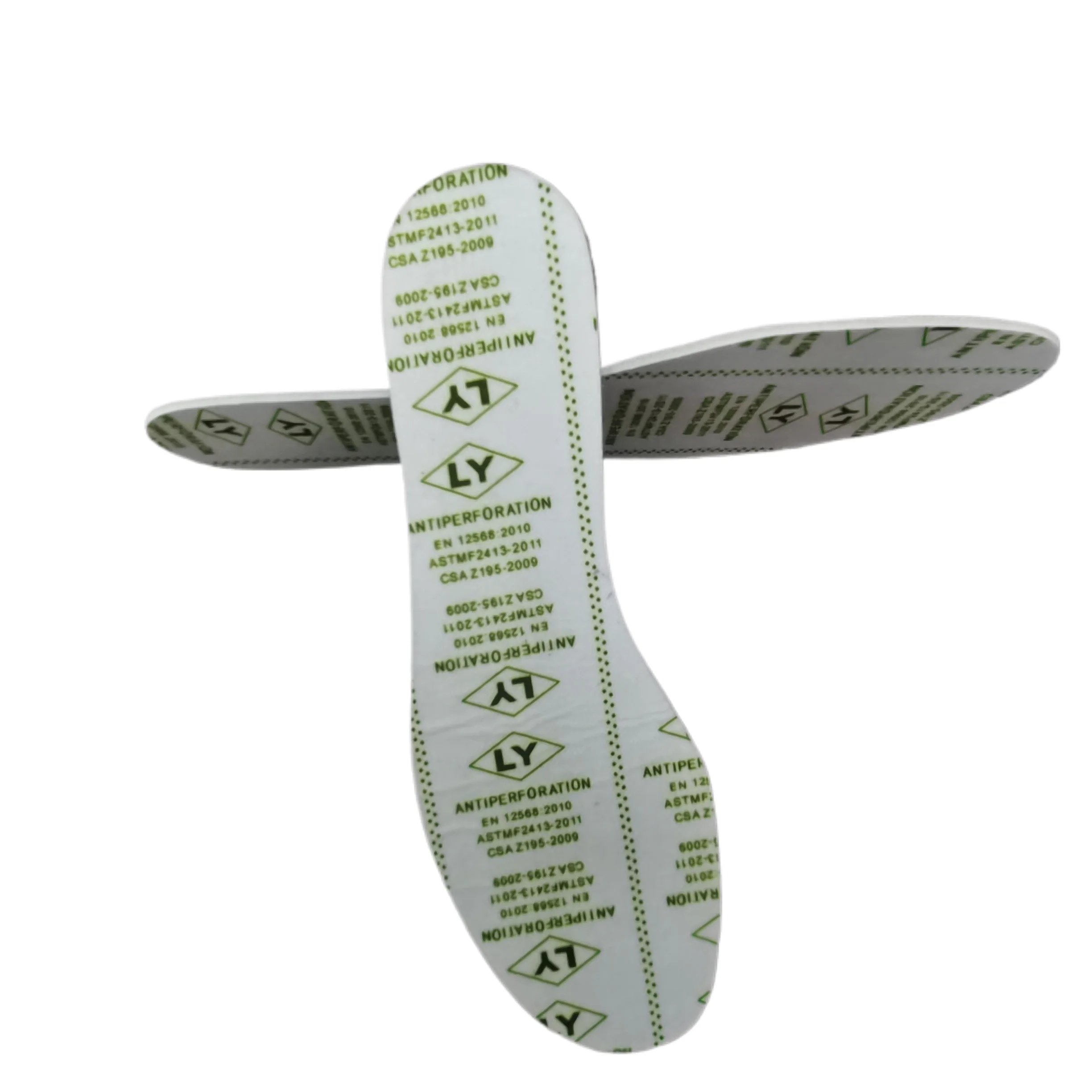 PL standard thin & light zero puncture 1100N safety shoes anti-puncture insoles