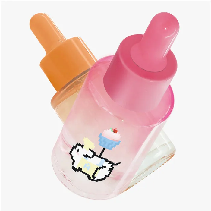 new OEM Child Proof Pill Capsule Bottles prescription bottle pink medication bottle with cap plastic