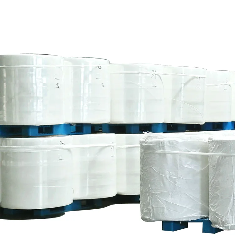 Snowflake pattern texture skin friendly soft bioidegradable nonwoven facial napkin fabric for wet tissue making