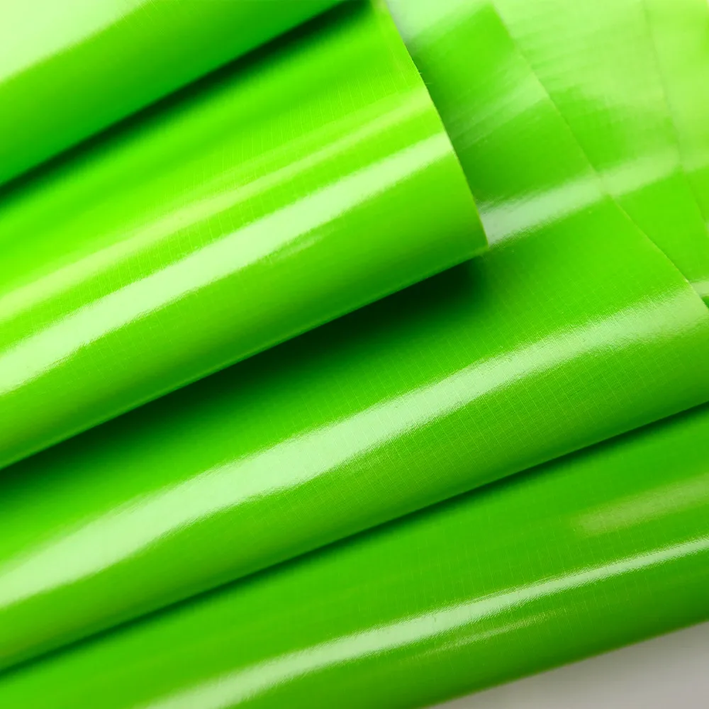 Waterproof bag Used Rip Stop Mesh 40D Nylon Coated Double Sides TPU Outdoor Factory Bag Fabric