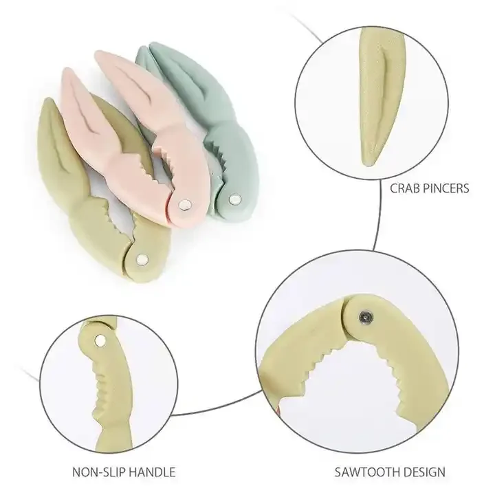 Unique Design Shellfish Opener 100% Food Grade Seafood Cracker Essential Tool for Seafood Lovers