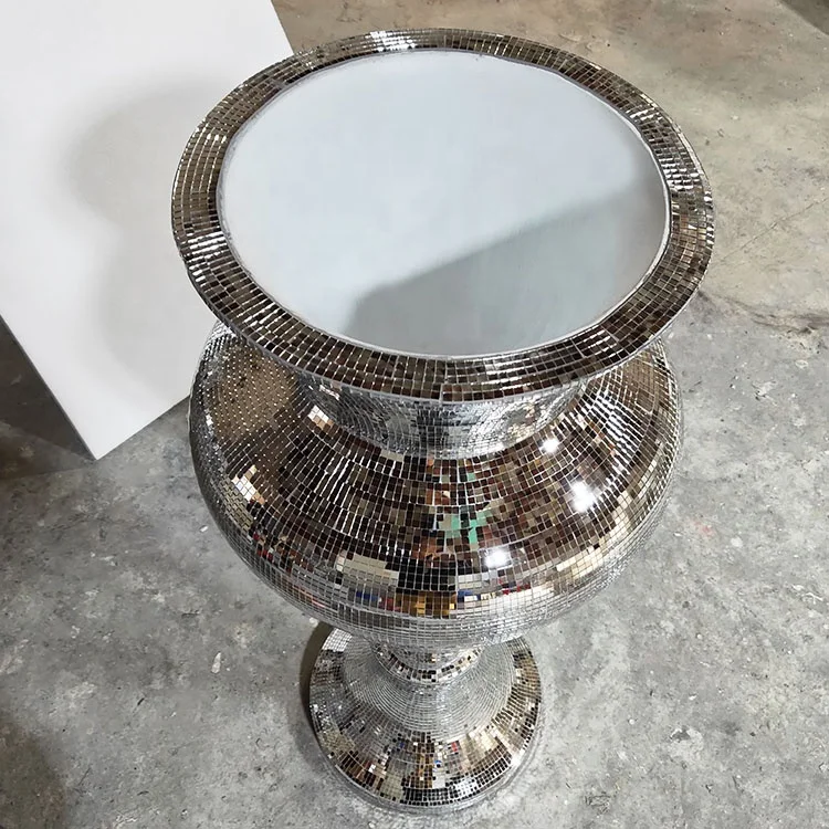 Unique Design Graceful Home Decorative Large Glass Flower Vase Crystal Vases for Home for Wedding