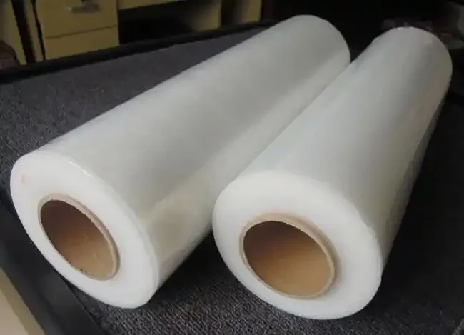 High Quality Custom Logo Soft Shrink Film Roll 50cm Width Polyethylene PE BOPP PVC LLDPE Glossy Surface Food Medicine Packaging