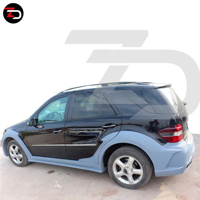 Wholesale price WD Style Wide Body Kit for ML class W164 ML350 ML500 ML63AMG With Front Rear Bumper Side Skirts Fender Flares