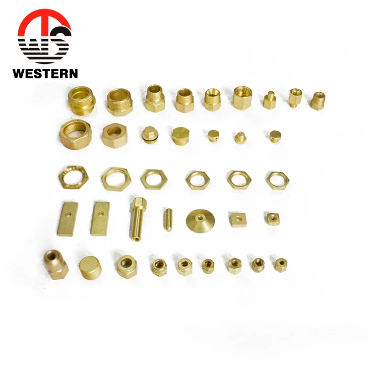 
Chinese Manufacturer Pneumatic Threaded Motorcycle Bolt Non-slip Brass Hex Organic Lock Nut 15mm Brass Press Fasteners 