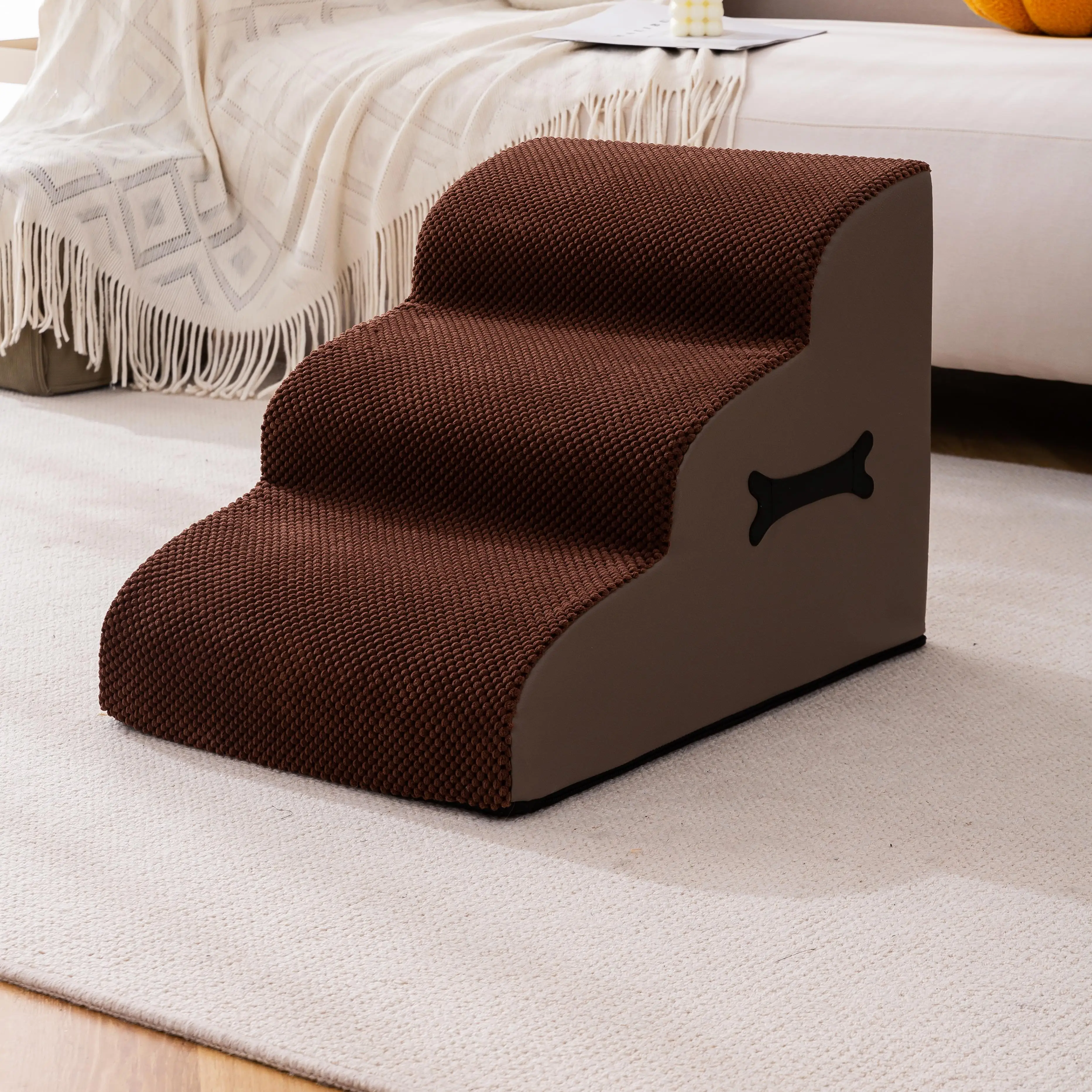 Портативные лестницы для домашних животных использования в помещении-легкая и регулируемая лестница небольших помещений