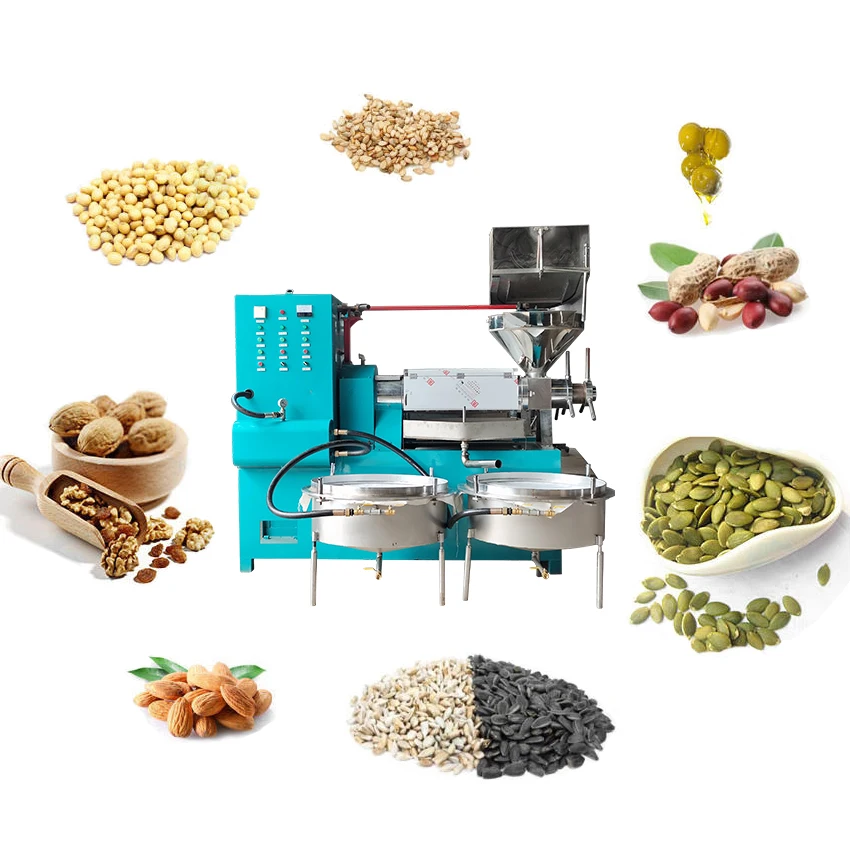cold and hot combined peanut coconut olive oil press machine oil mill making pressers extractor cooking oil