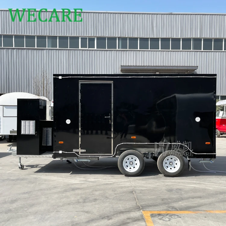 WECARE уличный бургер фастфуд автомобиль креп хот-дог кофе трейлер Remolque De Comida фургон для еды мобильный