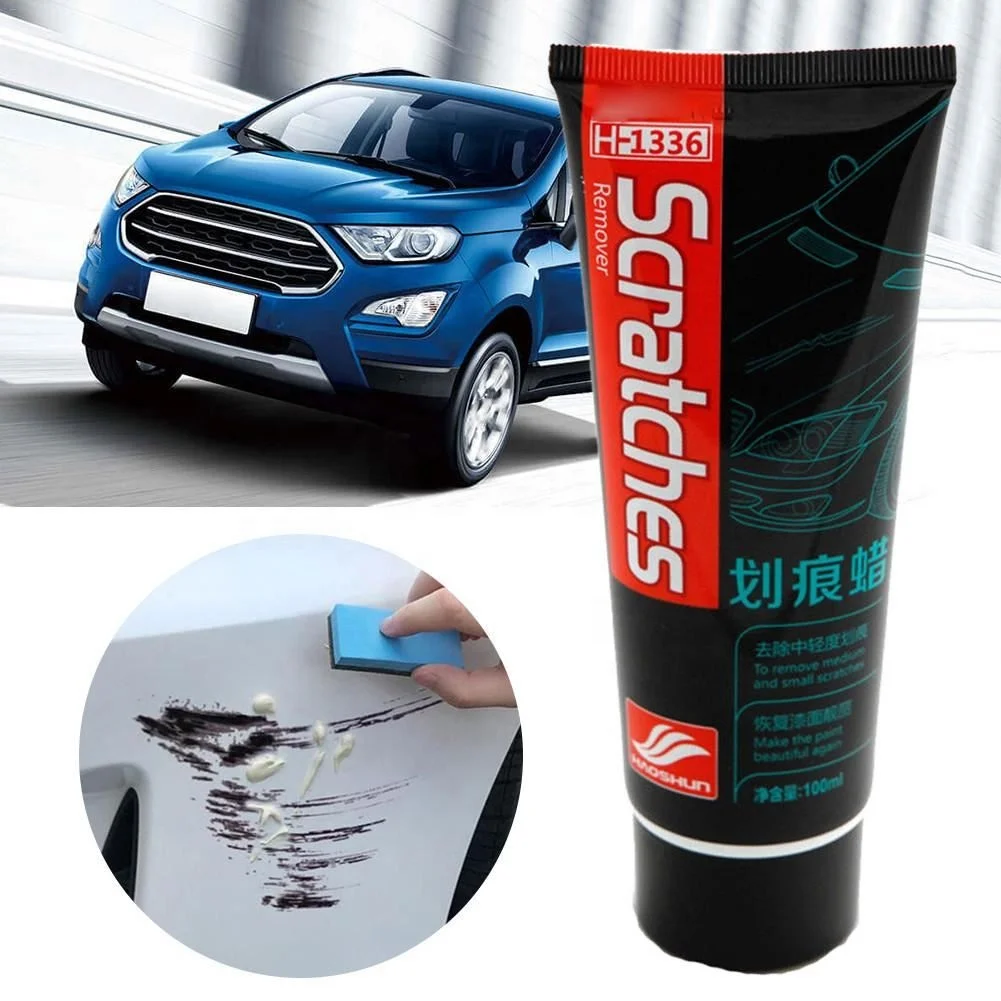 Car Scratches Restoration Repair Auto Paint Care Polishing Wax Cream Paint Scratch Remover Care 100ml Car Cleaning Scratch Tool