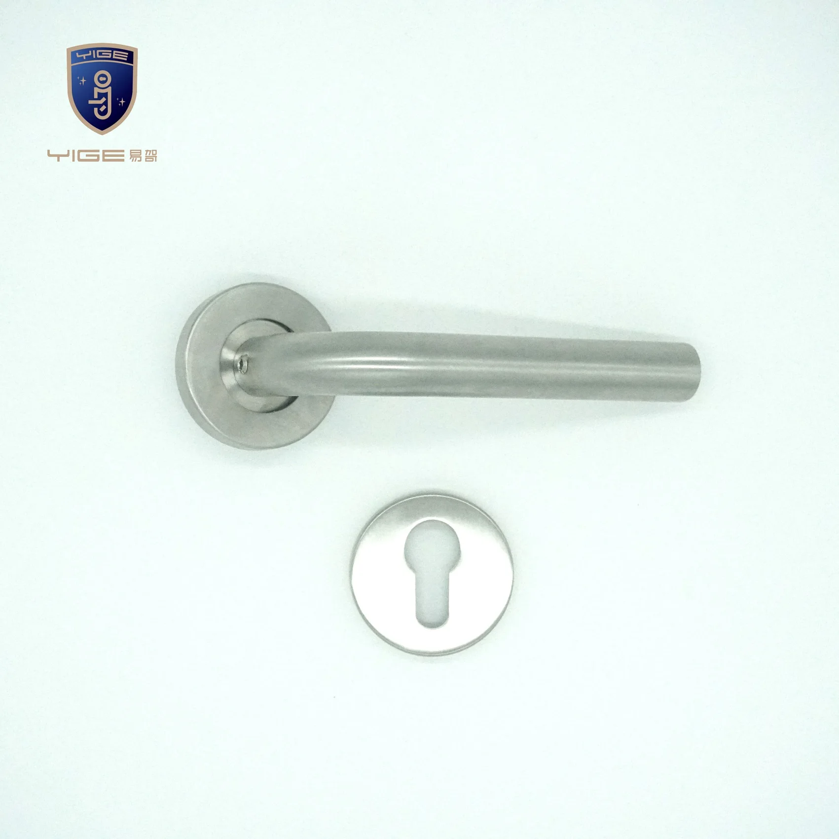 European style 19mm tube lever stainless handle