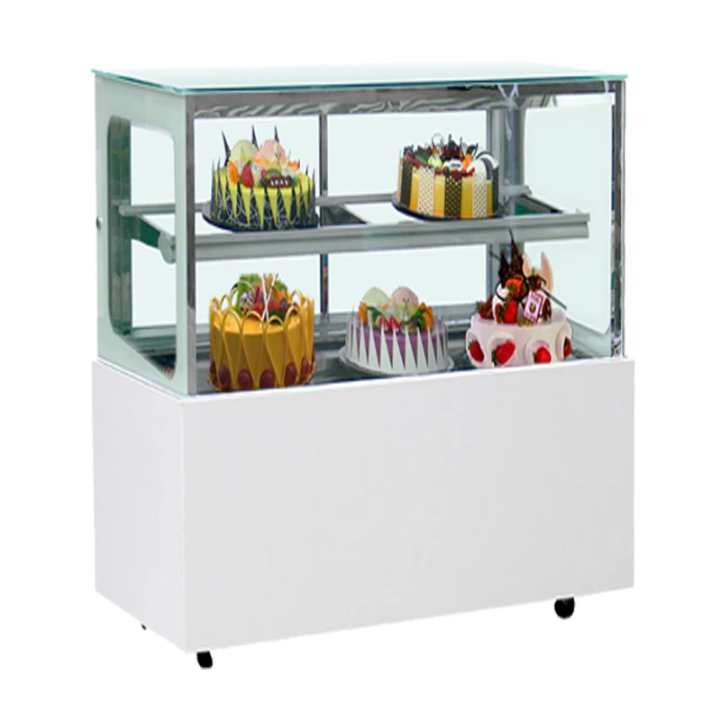 Hot Sale Commercial Food Chiller Fridge Air Cooling Bakery Cake Display Refrigerator Showcase