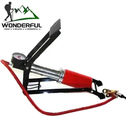 Mini Hand Portable Aluminum Bicycle Air Compressor High Pressure Floor Pump With Gauge