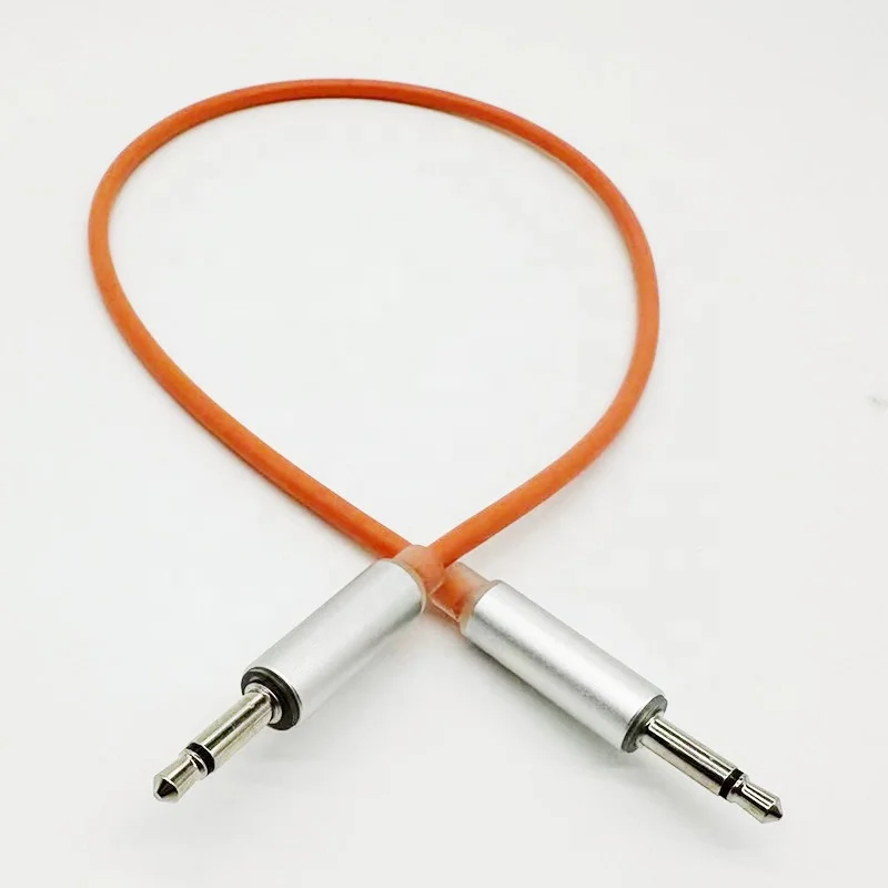 Custom any length With LED light 3.5mm aux audio jack cable auxiliary cable 3.5mm audio cables
