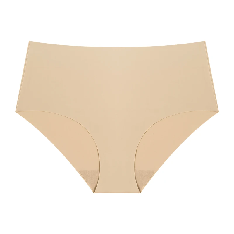 Бесшовные шелковые трусики без следа с логотипом на заказ