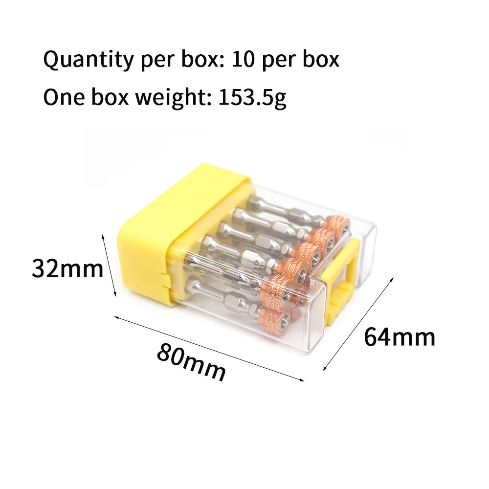 Screwdriver Bit With Magnetic Collar Cross Batch Screwdriver Bits Set For Cordless Replace Bit Elastic Batch Nozzle