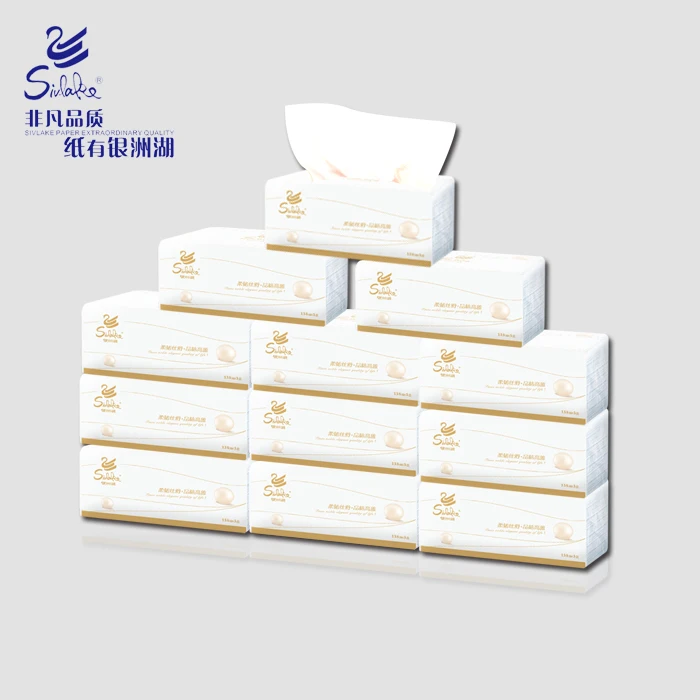 Hot Selling Wholesale Soft Pack Facial  tissue