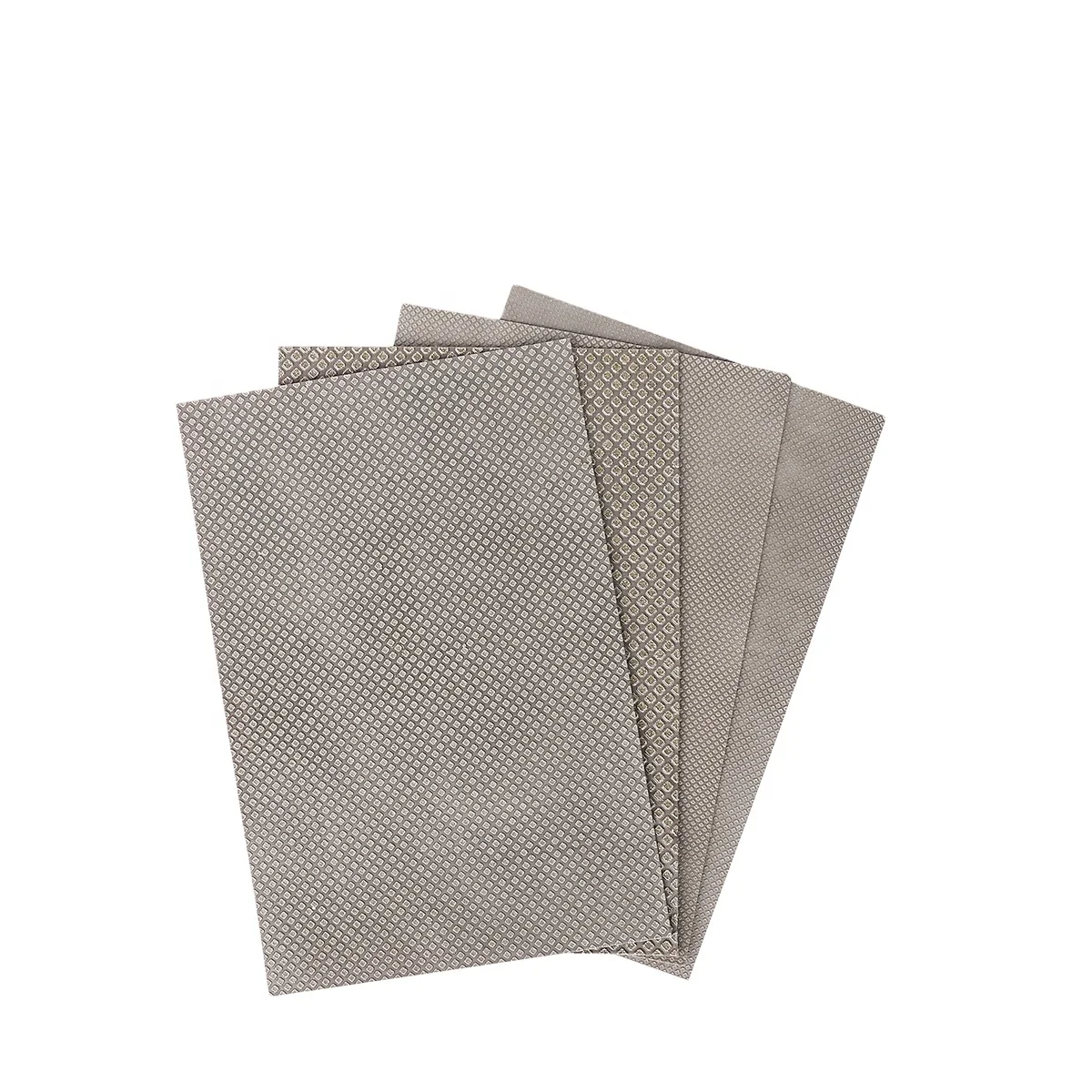 Z-LION Electroplated Sand Cloth  Diamond Polishing Pads Sandpaper for Stone 90*55mm