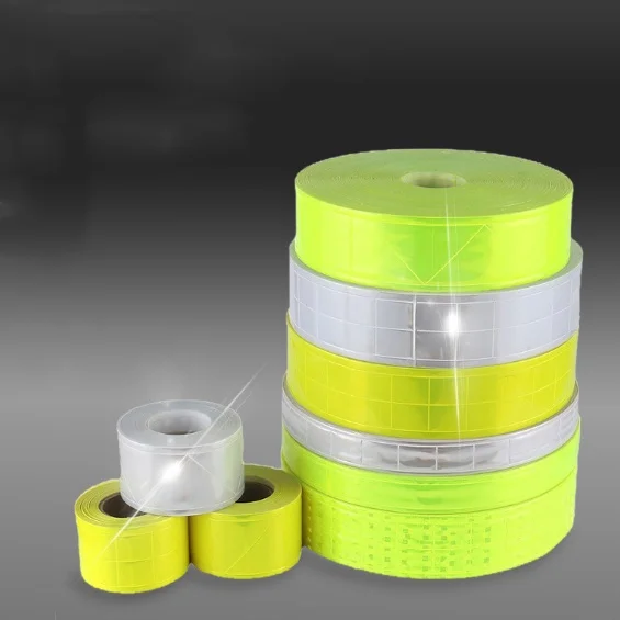 Factory wholesale reflective tape for clothing reflective piping High Light reflective fabric