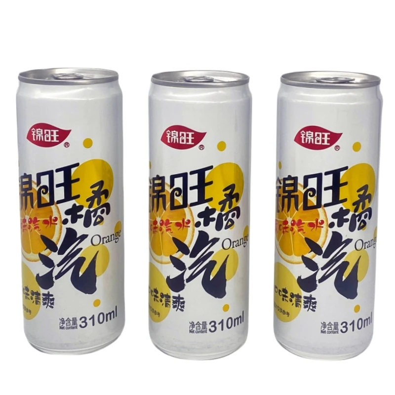 Hot Selling Factory Direct Sales Orange fruit Soda Drink Sparkling Soft Drink For Export
