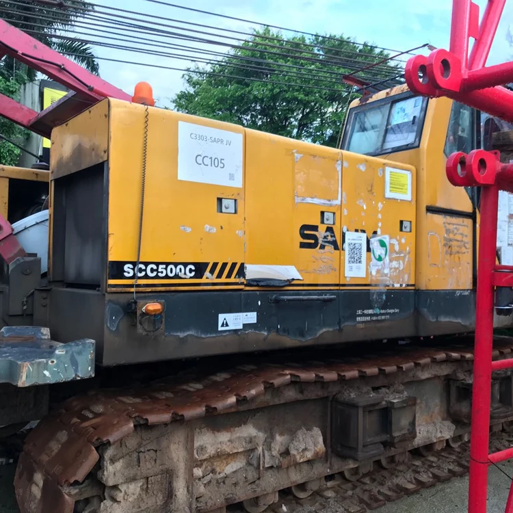 Б/у краны Sany SCC500C 50 тонн на гусеничном ходу цена продажу
