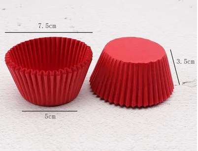 Cooking Tools Grease-proof Paper Cup Cake Liners Baking Cup Muffin Kitchen Cupcake Cases Cake Molds