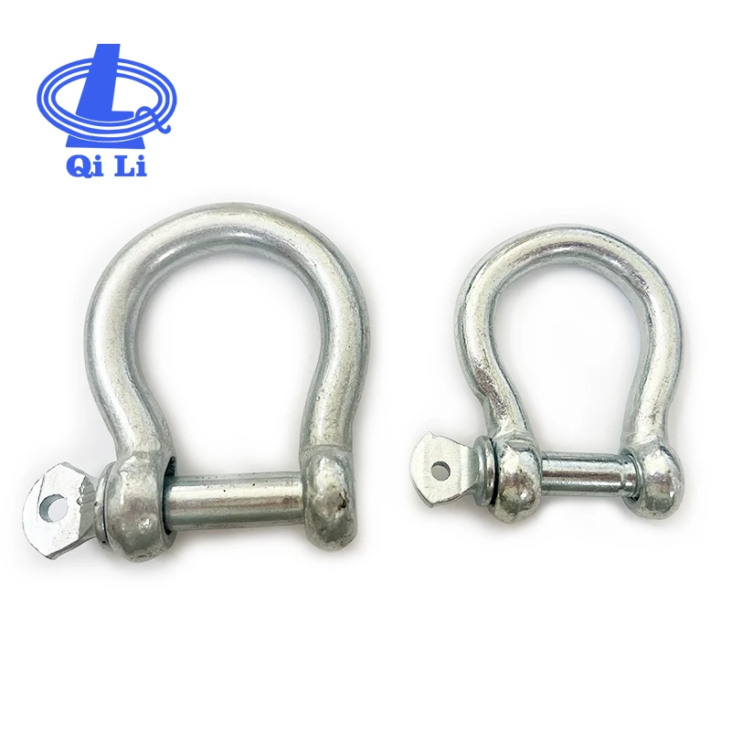 Wholesale High Quality Galvanized European Type Hook Clip  Alloy Steel Bow Shape Bow Shackle