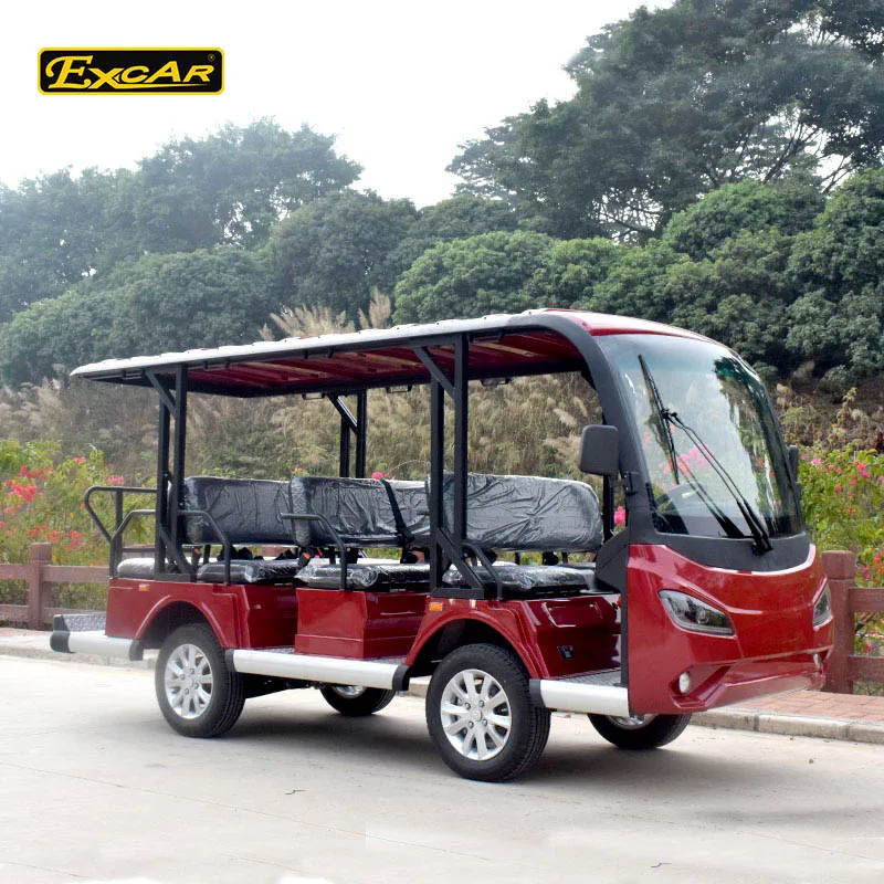 11 Seats Electric Sightseeing bus Electric tour bus power-driven bus