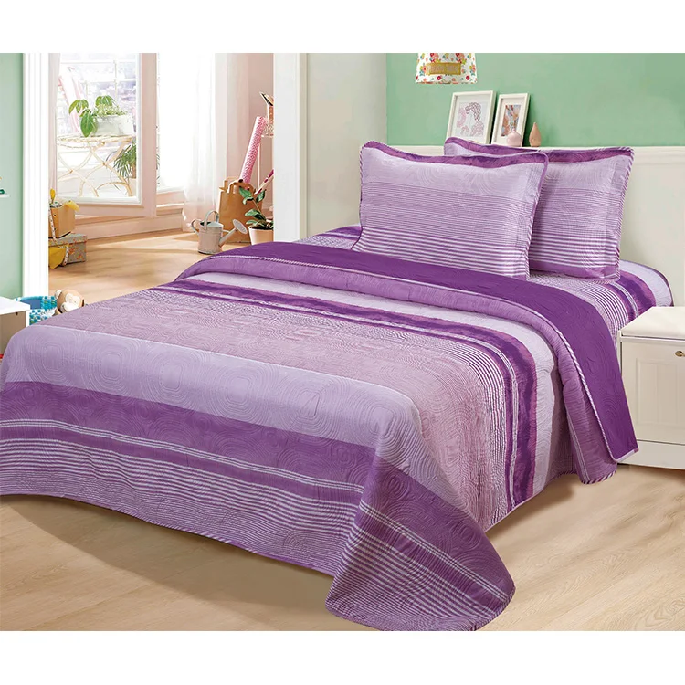 Ultrasonic air conditioner summer cool quilt stripe bedding king summer quilt comforter