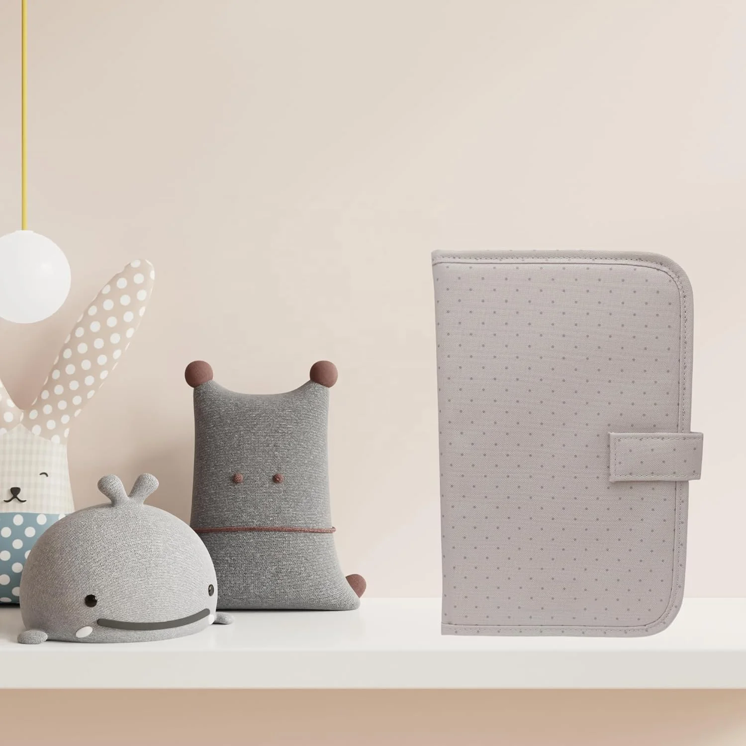 OEM Printed Polyester Newborn Health Card Passport Cover Document Organizer Baby Document Holder Case