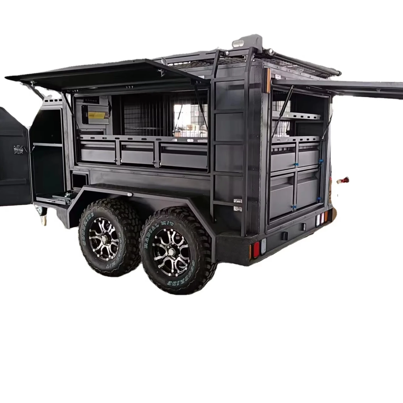2024 tradesman trailer double axle builder trailers