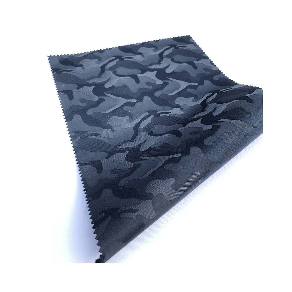 Quality Assurance Wear-Resistant And Waterproof Polyester Fabric Camouflage Jacquard Oxford Cloth