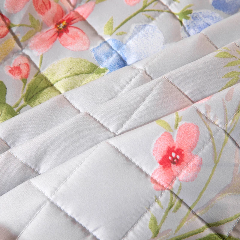 Factory Wholesale 7 Lays Oeko Tex Certified Polyester Microfiber Adult Weighted Blanket