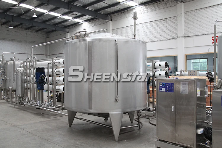Reverse osmosis drinking water treatment system machine plant
