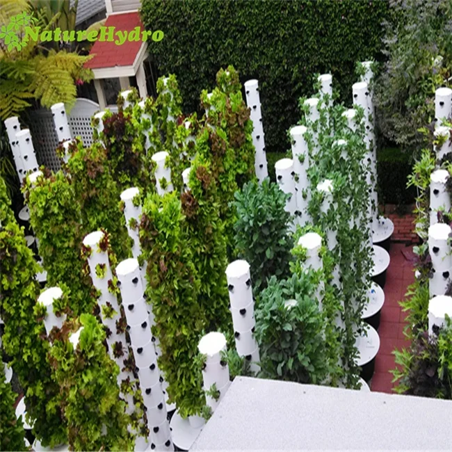 Cultivation Vertical Hydroponic Growing System Tower for Vegetables Strawberry