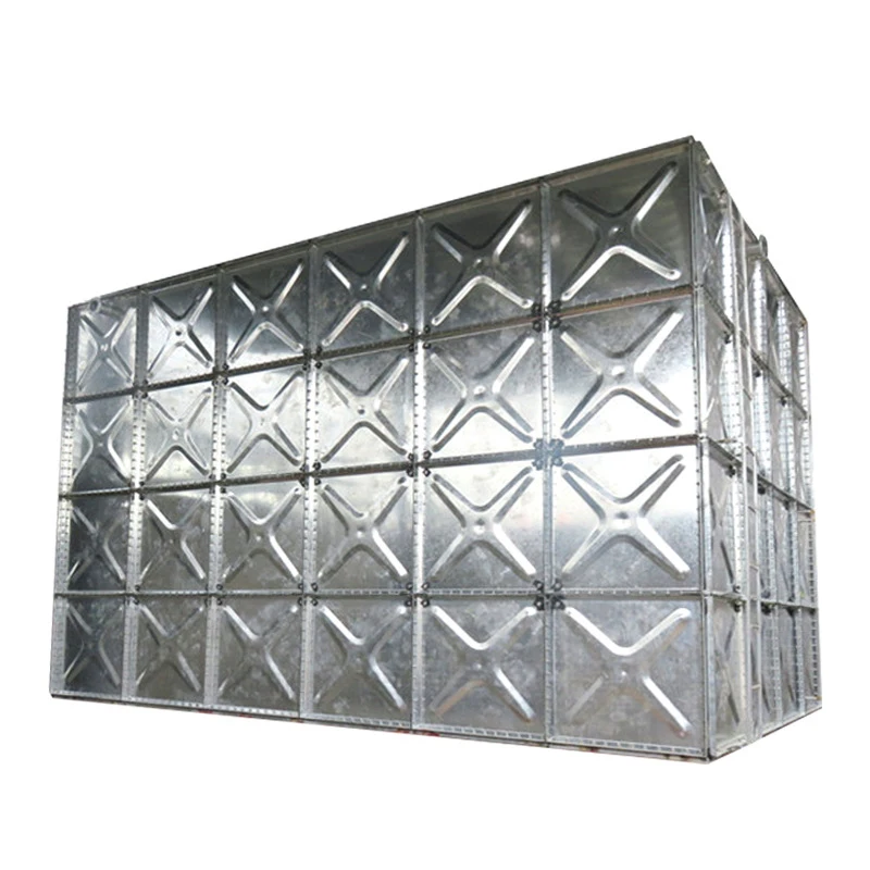 Hot Selling Galvanized steel water storage tank Applicable to Manufacturing Plant