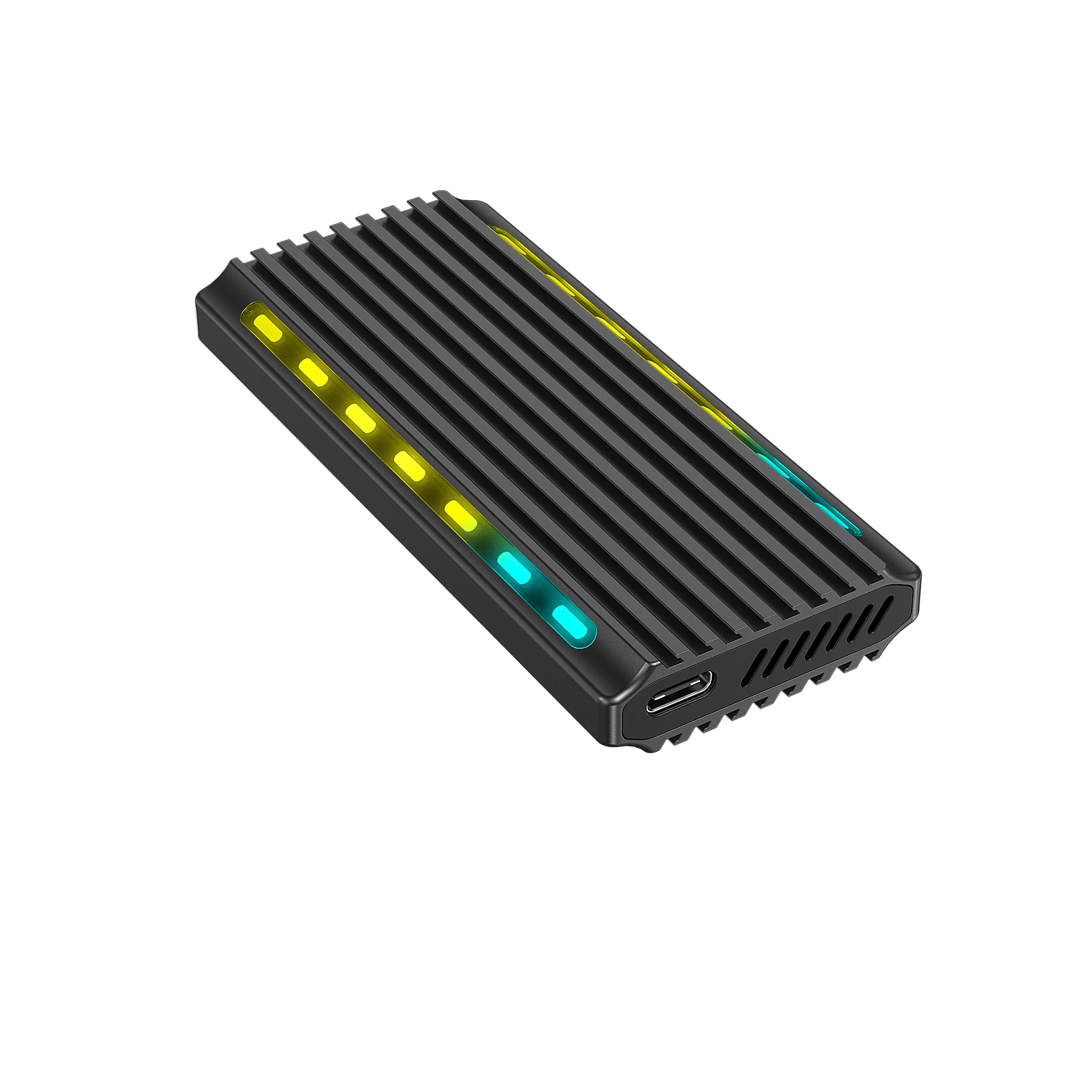 Не требует применения инструментов USB3.1 Тип C двойной протокол NVME PCIE SATA NGFF SSD HDD корпус 10 Гбит/с RTL9210B