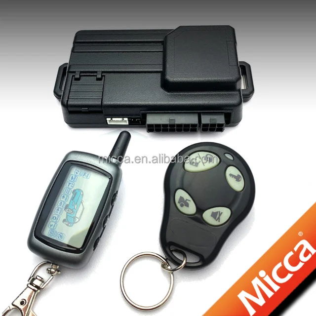 TW210A -AM двухсторонняя Автомобильная сигнализация охранная система с 1 шт. ЖК-контроллерами на большие расстояния Alarma Beeper Doble через para Auto
