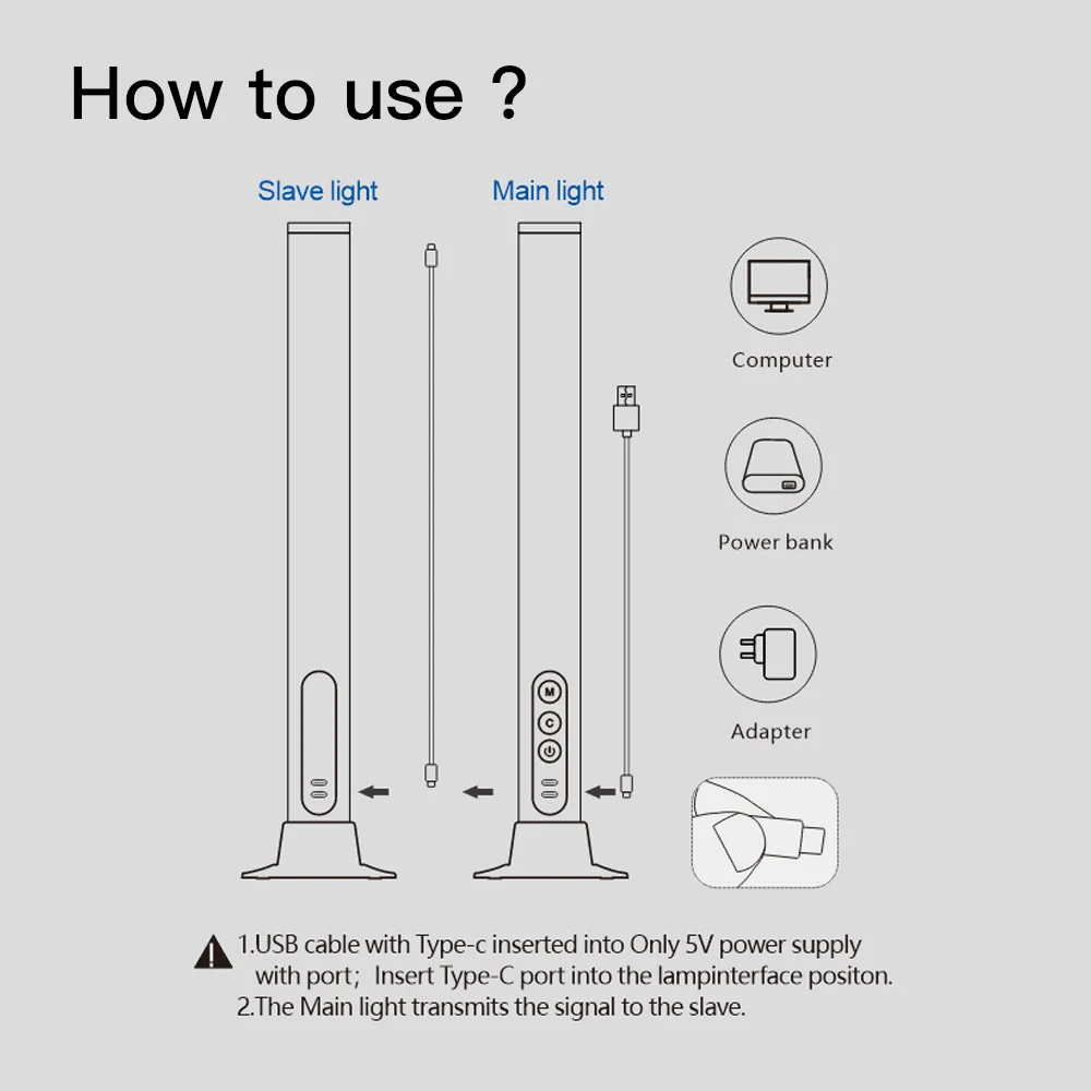 Ambient Lamp Voice APP Control Gaming table lamp RGB Music Level Indicator Pickup Rhythm light Smart sound activated lighting