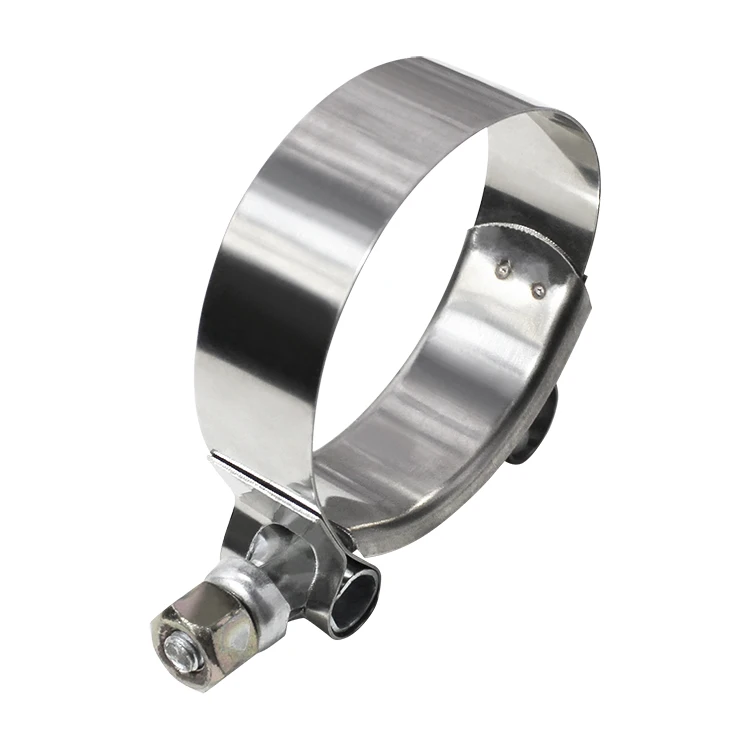 HSG factory wholesale T-bolt hose clamp high strength forceful hose clamps Adjustable Heavy Duty Tube Clamp