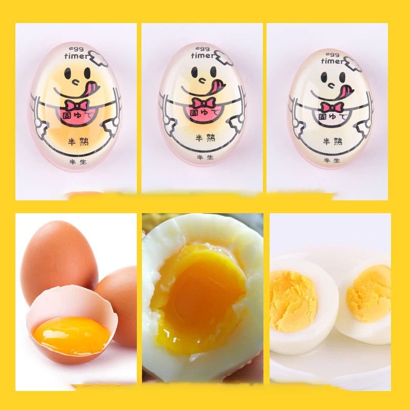 Kitchen timer egg soft-boiled egg hot spring cooked egg observer color timer multi-color optional smart kitchen timer