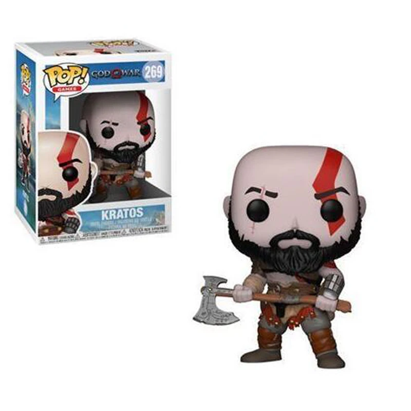 Экшн-фигурка Funko Pop Kratos 269 Коллекционная модель бог войны игрушки 10