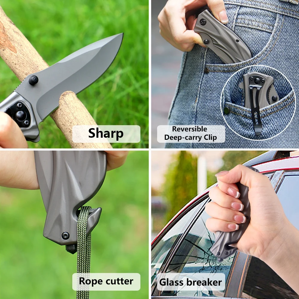 wholesale New Product pocket knives in bulk sharp folding fold hunting outdoor camping knife for custom
