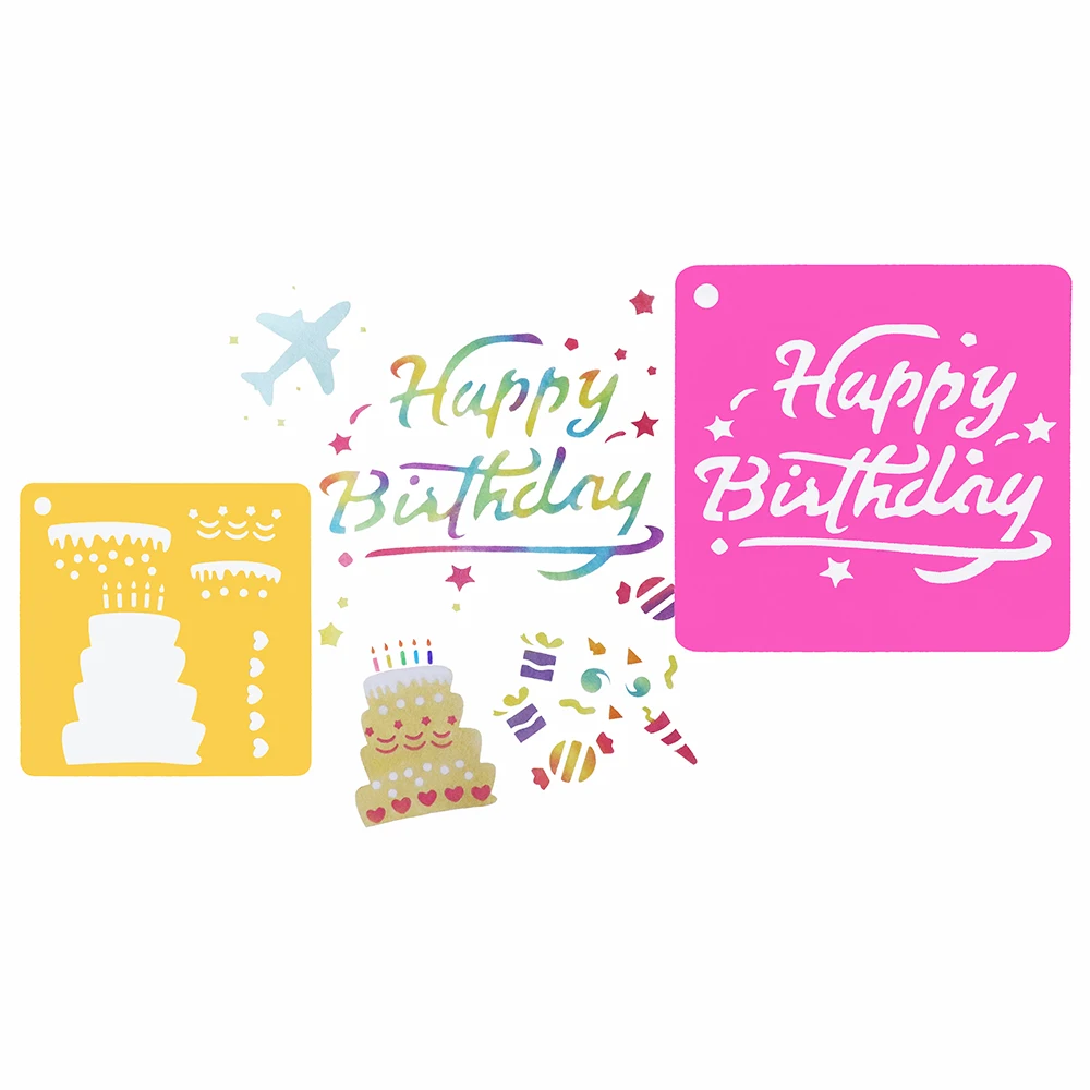 GP пластиковые трафареты для ежедневника