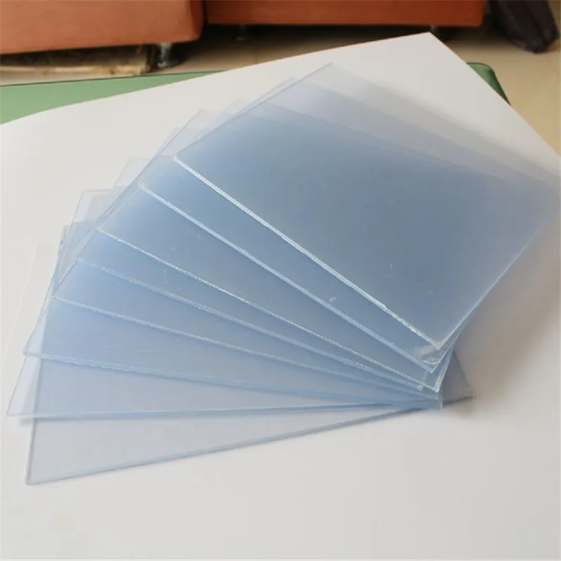 Rigid Plastic Sheet  PETG Plastic Transparent film Sheet For food Packing